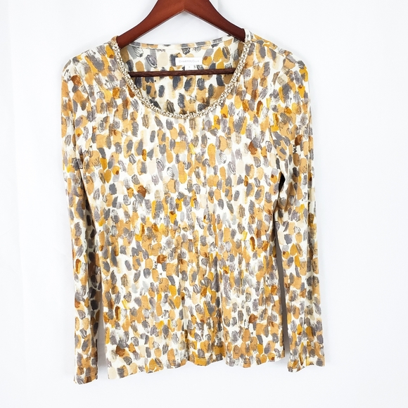 Charter Club Long Sleeve Tee Shirt Top Size Small - Picture 3 of 9